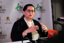 UCLG-Africa Dr Najat Zarrouk at presser_RESIZED.jpg