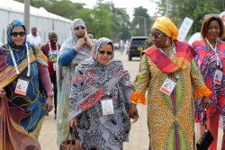 UCLG-Africa President Elect Abdel Malick arrives.jpg